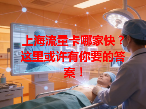 上海流量卡哪家快？这里或许有你要的答案！