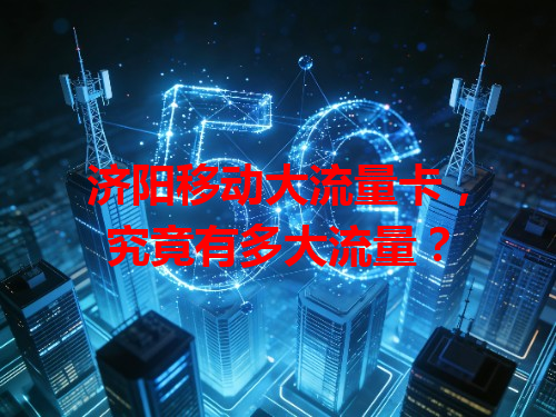 济阳移动大流量卡，究竟有多大流量？