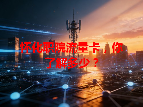 怀化职院流量卡，你了解多少？