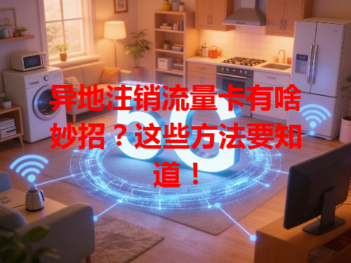 异地注销流量卡有啥妙招？这些方法要知道！