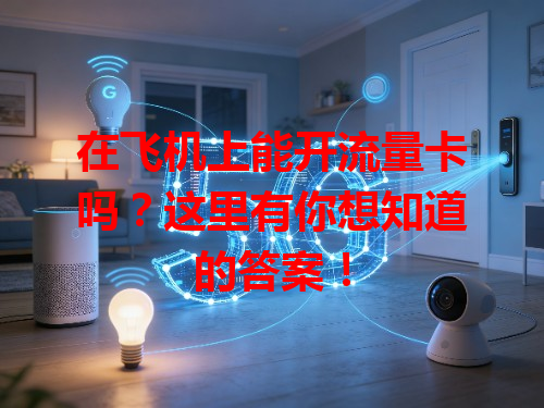 在飞机上能开流量卡吗？这里有你想知道的答案！