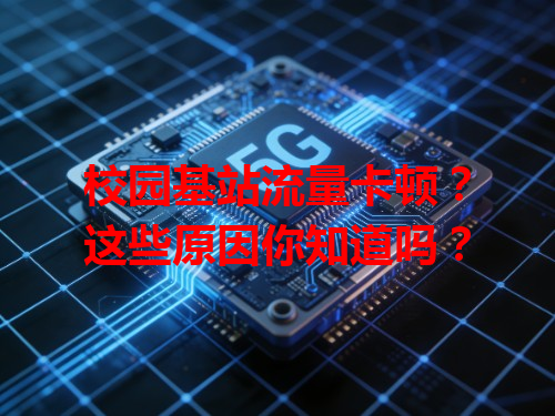 校园基站流量卡顿？这些原因你知道吗？