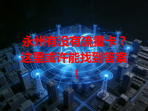 永州有没有流量卡？这里或许能找到答案！