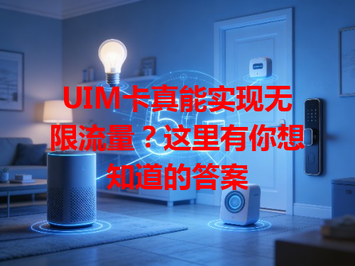 UIM卡真能实现无限流量？这里有你想知道的答案