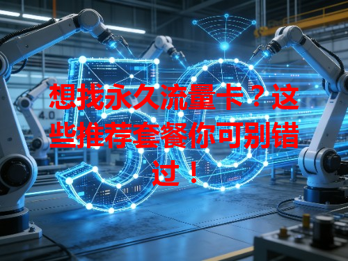想找永久流量卡？这些推荐套餐你可别错过！
