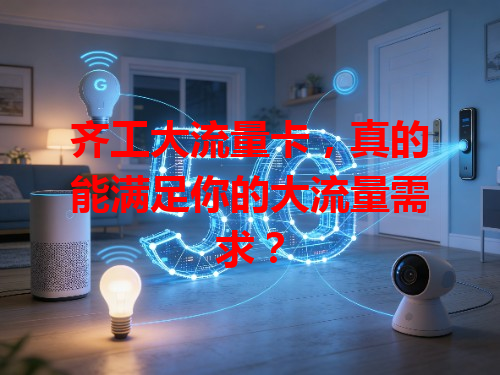 齐工大流量卡，真的能满足你的大流量需求？