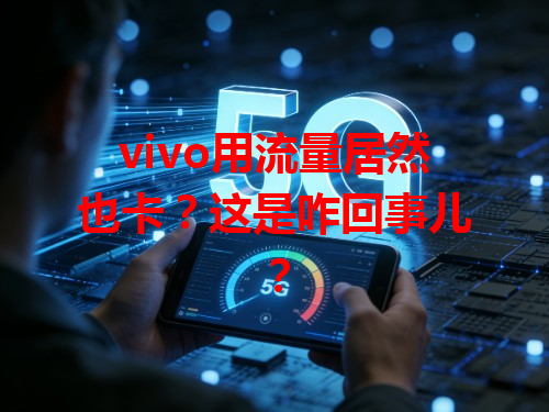 vivo用流量居然也卡？这是咋回事儿？