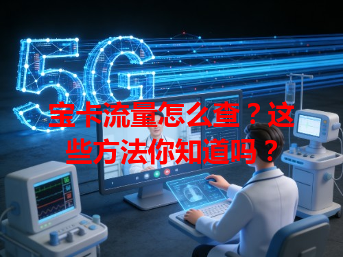 宝卡流量怎么查？这些方法你知道吗？
