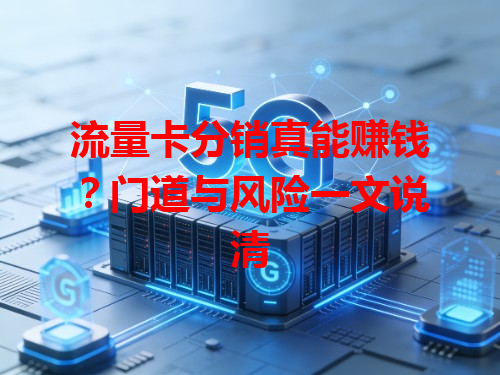 流量卡分销真能赚钱？门道与风险一文说清