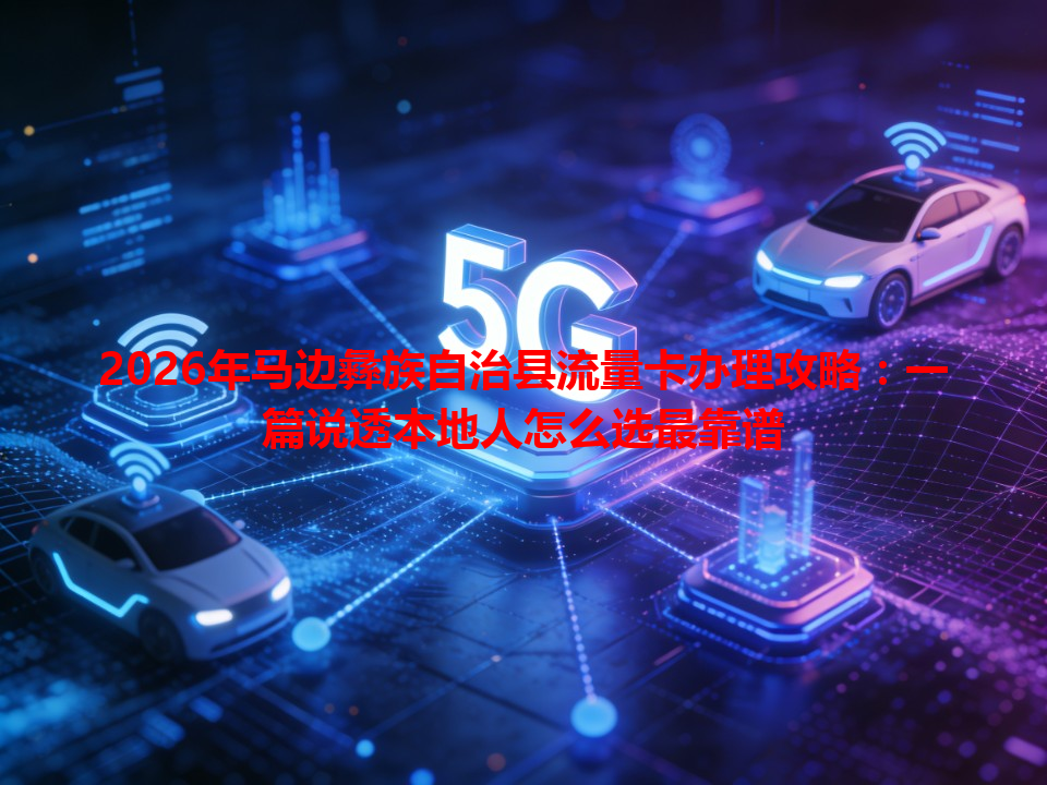 2026年马边彝族自治县流量卡办理攻略：一篇说透本地人怎么选最靠谱