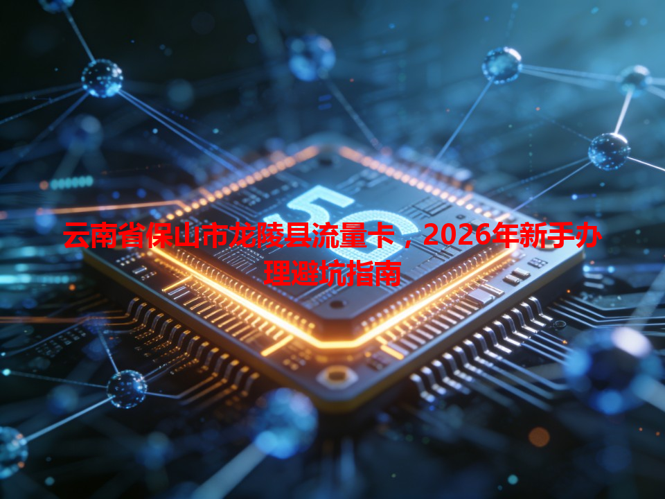 云南省保山市龙陵县流量卡，2026年新手办理避坑指南