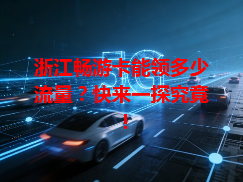 浙江畅游卡能领多少流量？快来一探究竟！