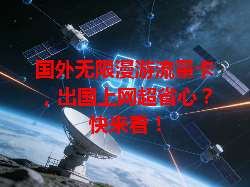 国外无限漫游流量卡，出国上网超省心？快来看！