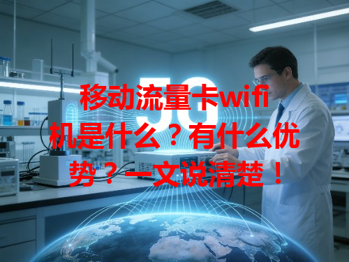 移动流量卡wifi机是什么？有什么优势？一文说清楚！