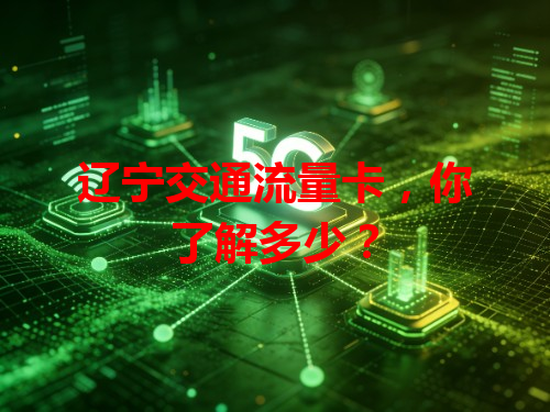 辽宁交通流量卡，你了解多少？