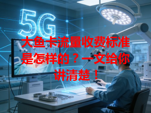 大鱼卡流量收费标准是怎样的？一文给你讲清楚！