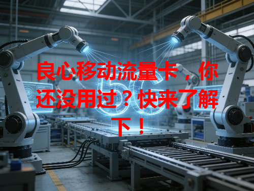 良心移动流量卡，你还没用过？快来了解下！