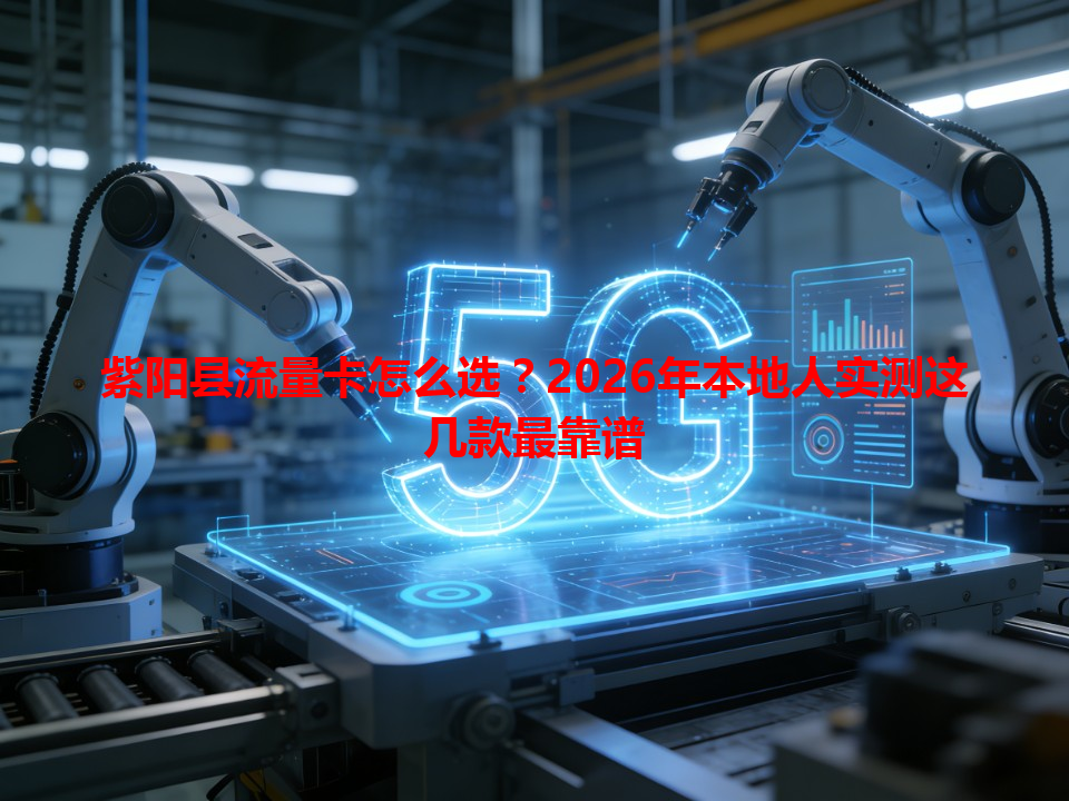 紫阳县流量卡怎么选？2026年本地人实测这几款最靠谱