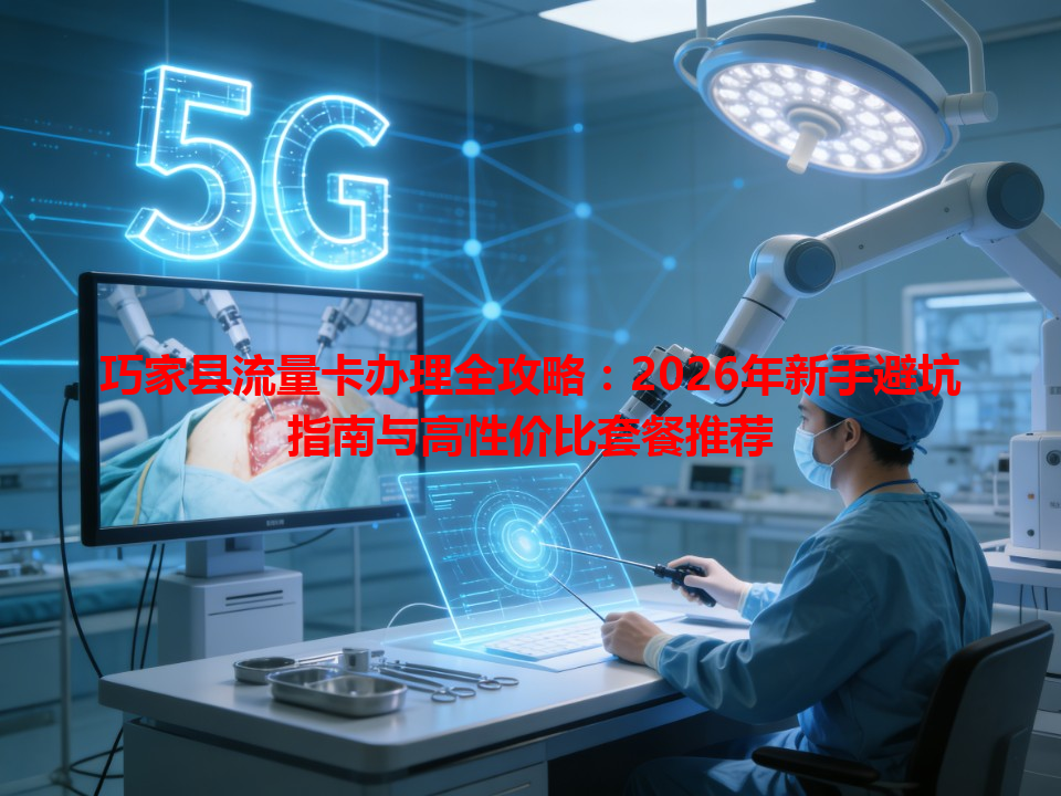 巧家县流量卡办理全攻略：2026年新手避坑指南与高性价比套餐推荐