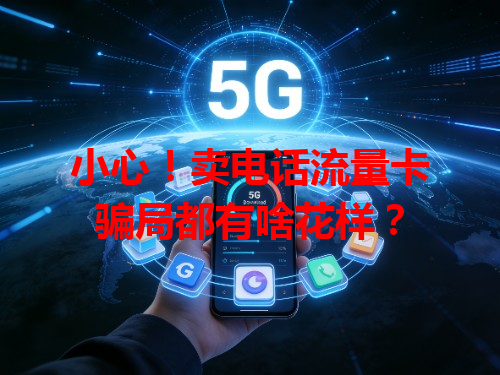小心！卖电话流量卡骗局都有啥花样？