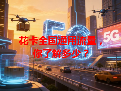 花卡全国通用流量，你了解多少？