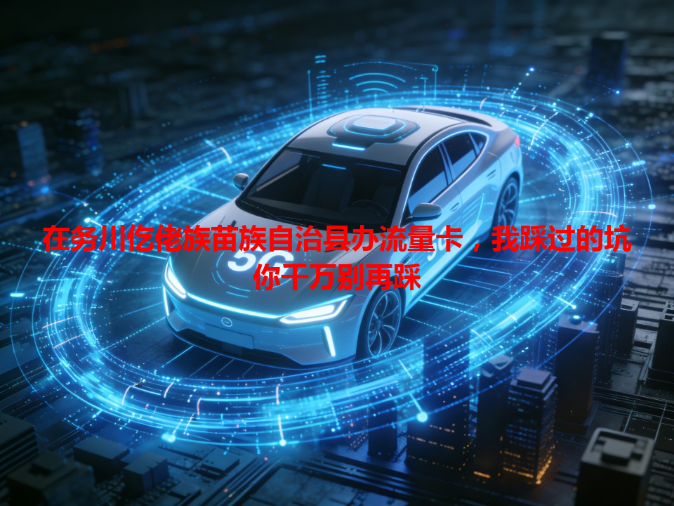 在务川仡佬族苗族自治县办流量卡，我踩过的坑你千万别再踩