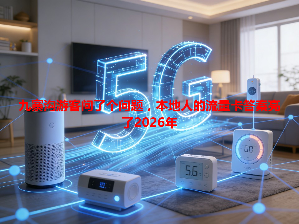 九寨沟游客问了个问题，本地人的流量卡答案亮了2026年