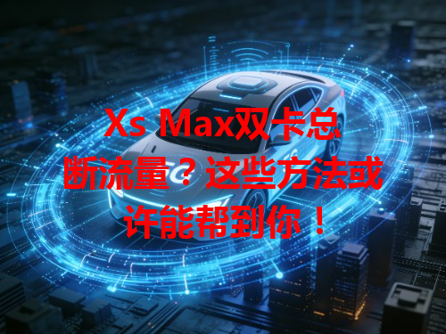 Xs Max双卡总断流量？这些方法或许能帮到你！