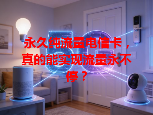 永久纯流量电信卡，真的能实现流量永不停？