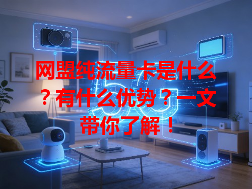 网盟纯流量卡是什么？有什么优势？一文带你了解！