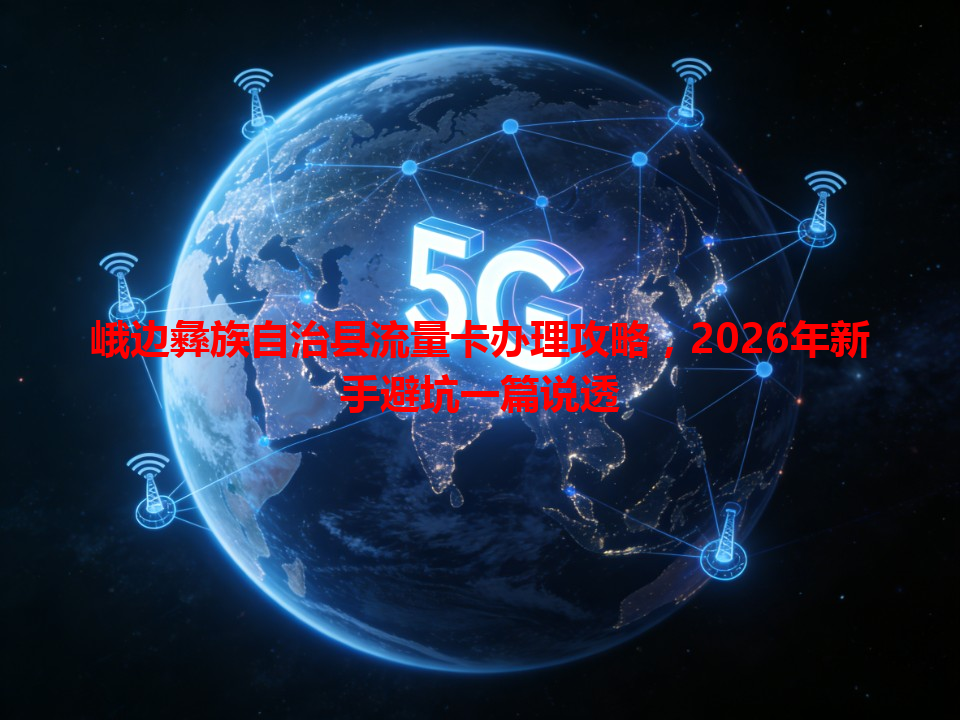 峨边彝族自治县流量卡办理攻略，2026年新手避坑一篇说透