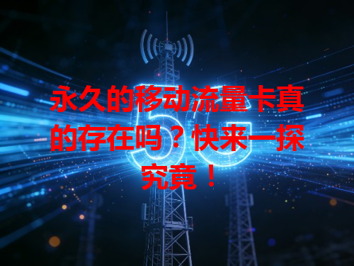 永久的移动流量卡真的存在吗？快来一探究竟！