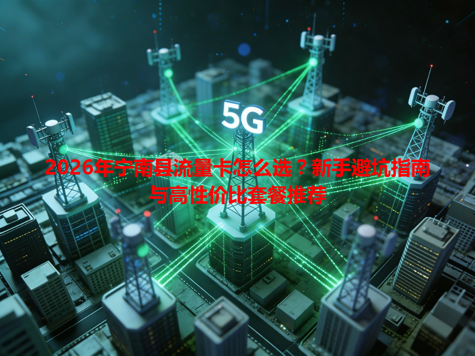 2026年宁南县流量卡怎么选？新手避坑指南与高性价比套餐推荐