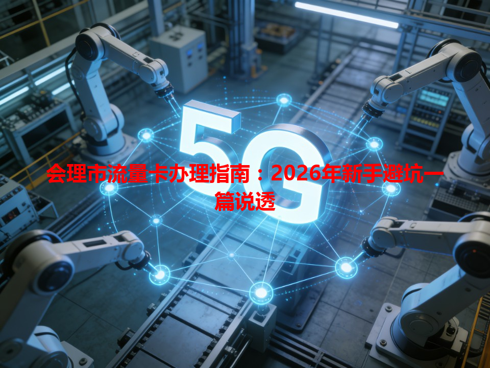 会理市流量卡办理指南：2026年新手避坑一篇说透