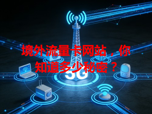 境外流量卡网站，你知道多少秘密？