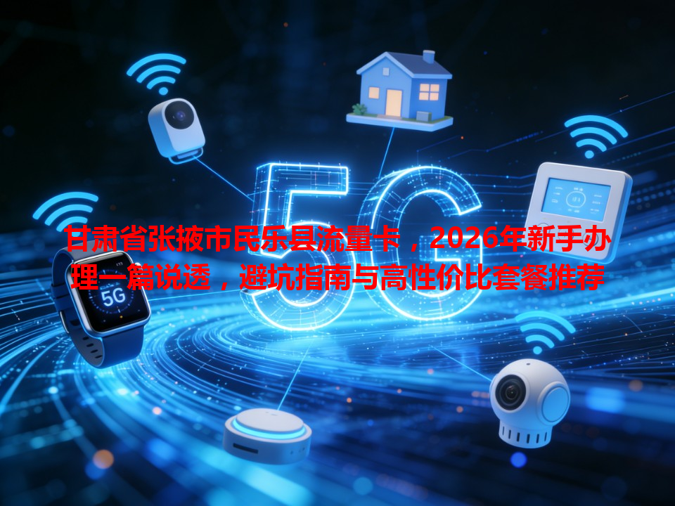 甘肃省张掖市民乐县流量卡，2026年新手办理一篇说透，避坑指南与高性价比套餐推荐