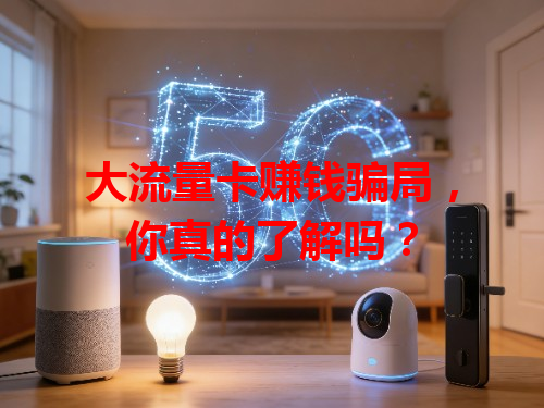 大流量卡赚钱骗局，你真的了解吗？