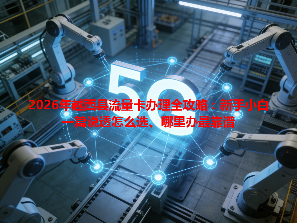 2026年越西县流量卡办理全攻略：新手小白一篇说透怎么选、哪里办最靠谱