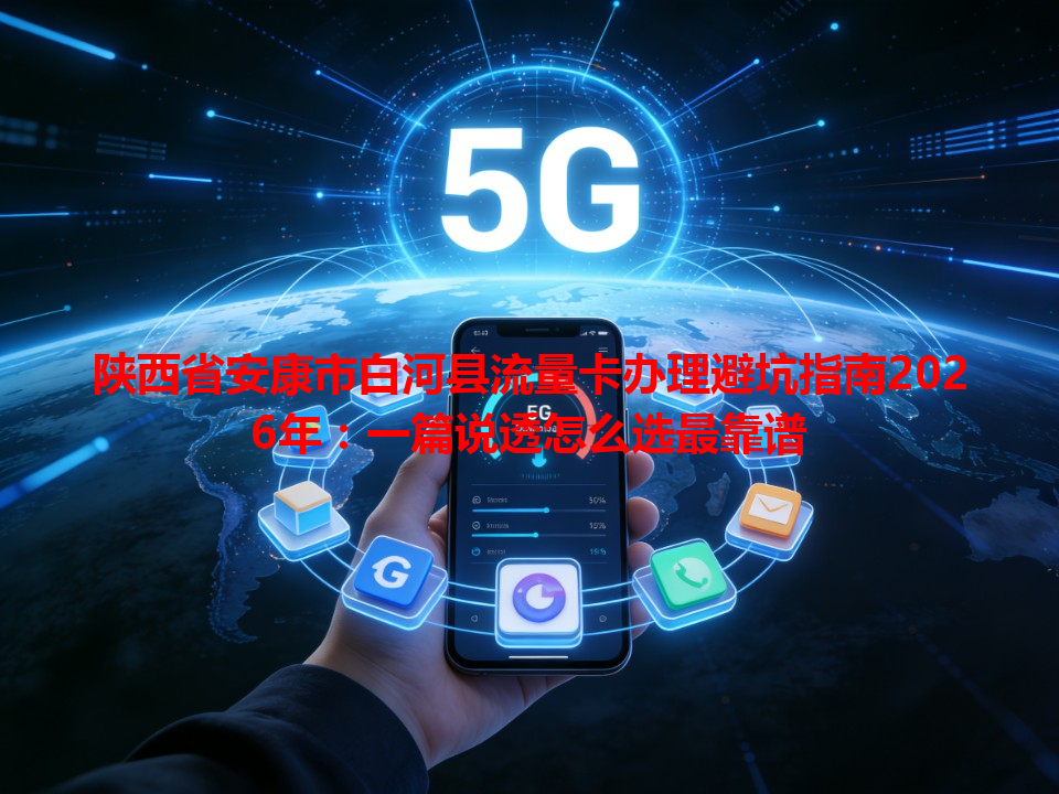陕西省安康市白河县流量卡办理避坑指南2026年：一篇说透怎么选最靠谱