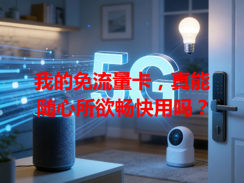 我的免流量卡，真能随心所欲畅快用吗？