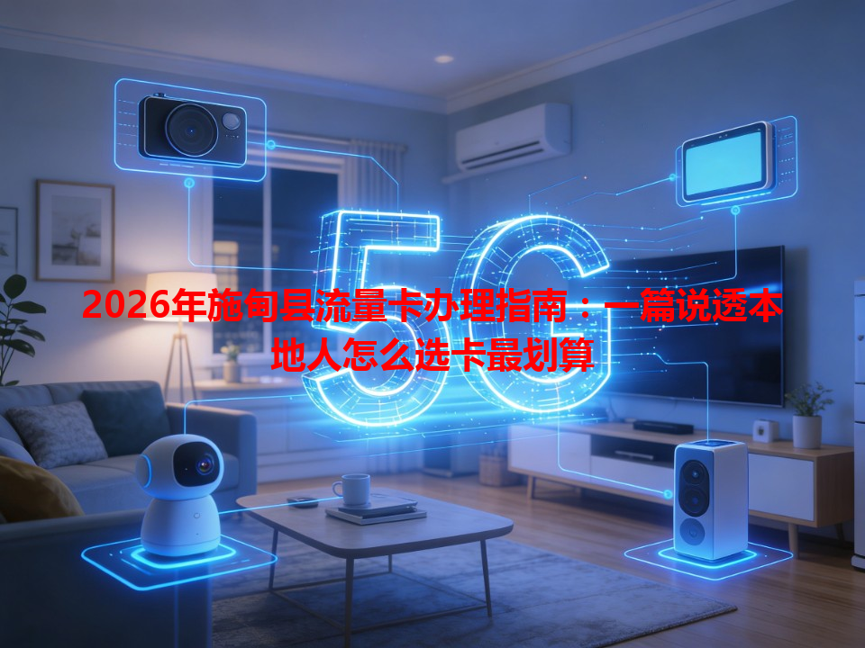 2026年施甸县流量卡办理指南：一篇说透本地人怎么选卡最划算