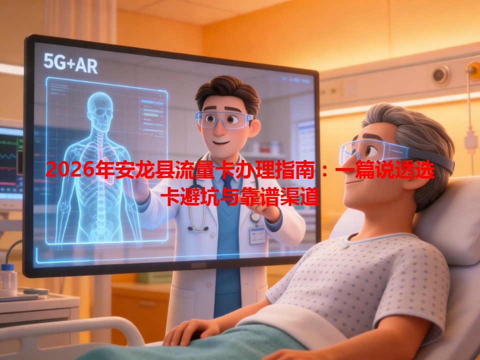 2026年安龙县流量卡办理指南：一篇说透选卡避坑与靠谱渠道