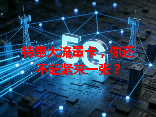 特惠大流量卡，你还不赶紧来一张？