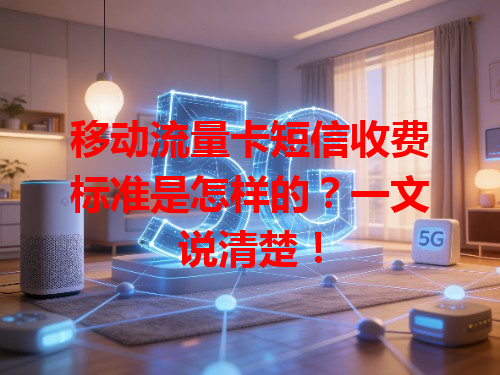 移动流量卡短信收费标准是怎样的？一文说清楚！