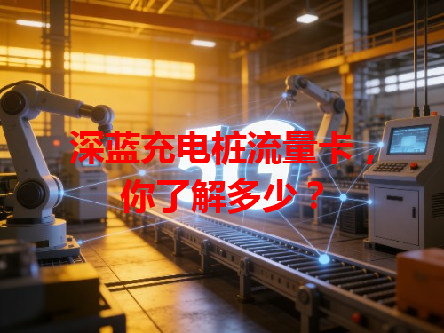 深蓝充电桩流量卡，你了解多少？