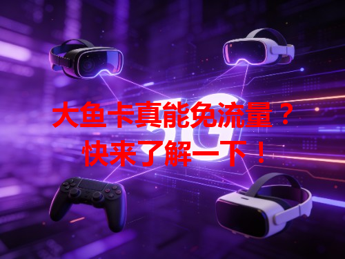 大鱼卡真能免流量？快来了解一下！