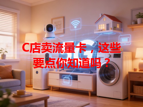 C店卖流量卡，这些要点你知道吗？