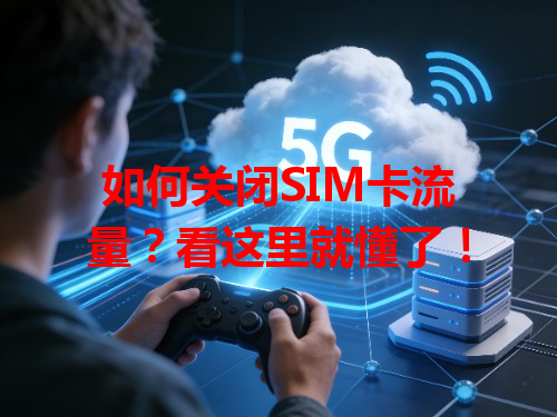 如何关闭SIM卡流量？看这里就懂了！