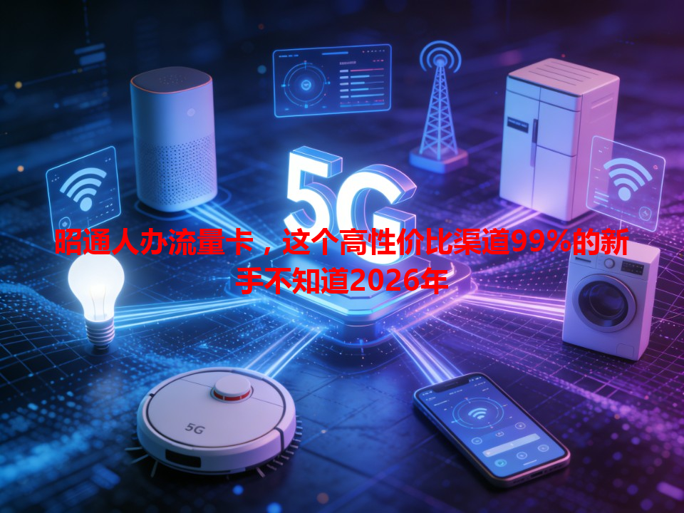 昭通人办流量卡，这个高性价比渠道99%的新手不知道2026年
