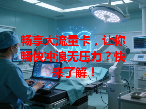 畅享大流量卡，让你畅快冲浪无压力？快来了解！